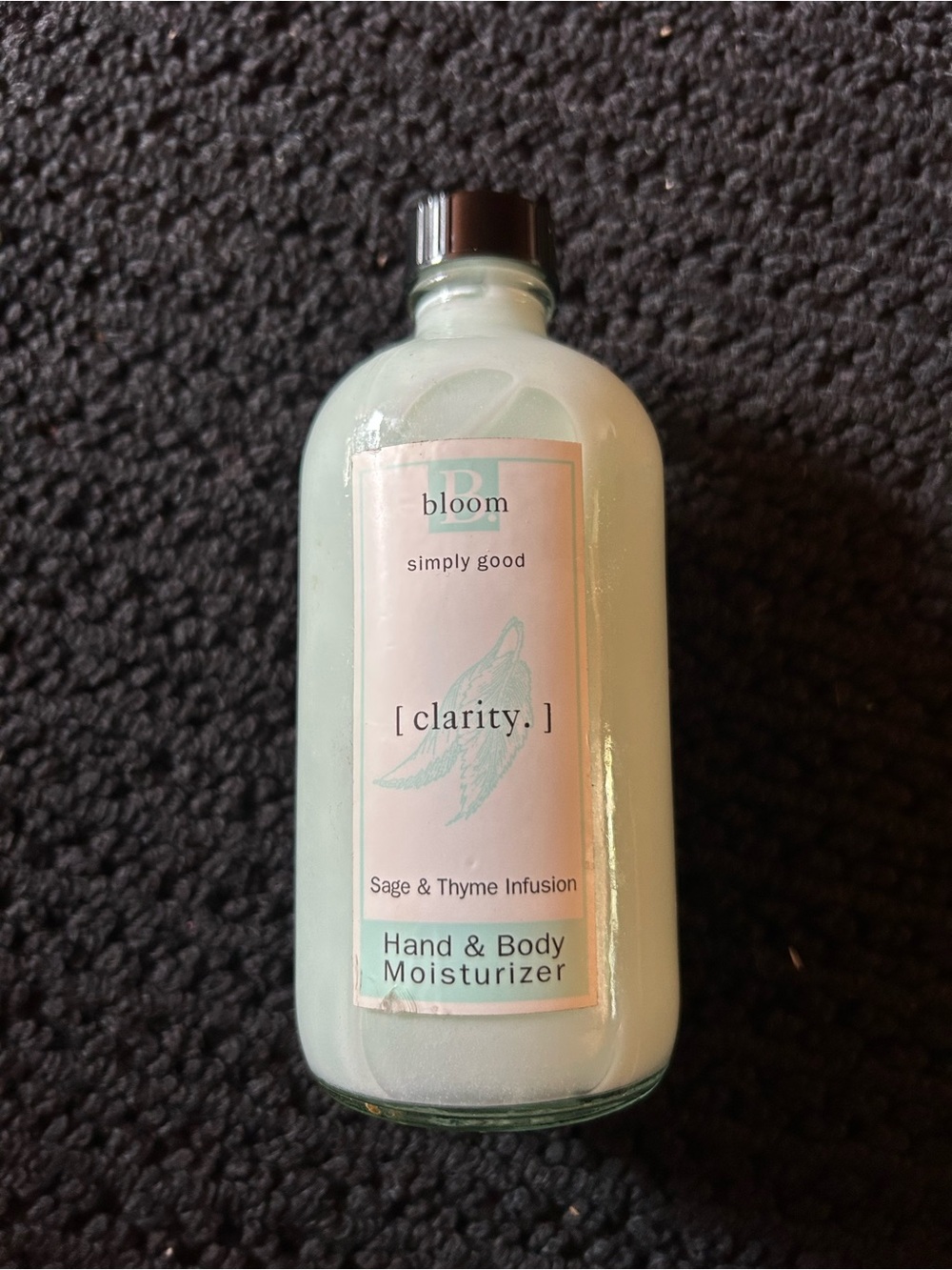 bloom Hand & Body Moisturizer — Light Seafoam Green